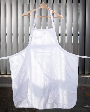 White Apron w/o pockets
