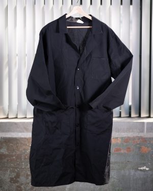 Long Black Lab Coat