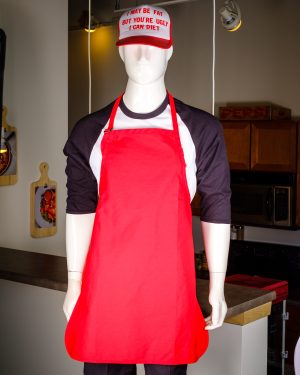 Red Long Apron