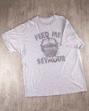 Grey T-Shirt, Feed Me Seymour