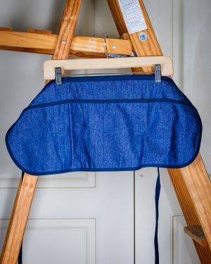 Apron, Denim, Half Size Waist