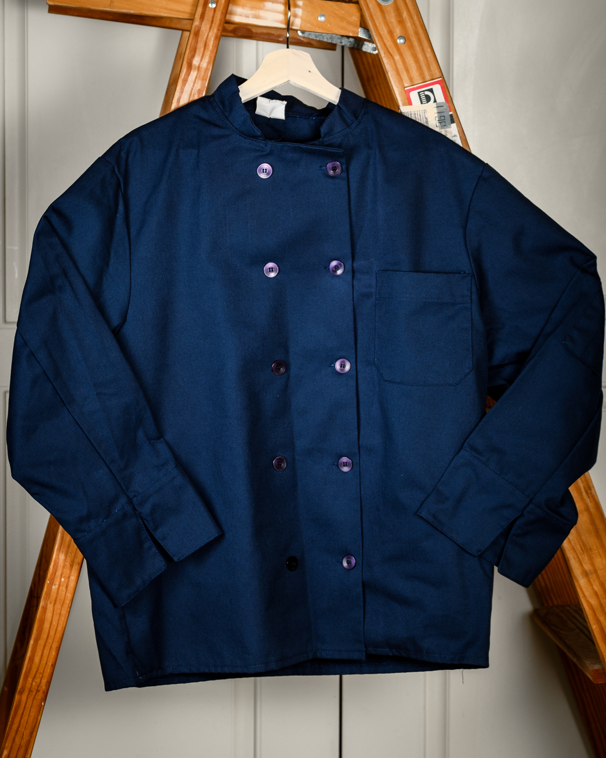 Chef Coat, 10 Pearl Buttons